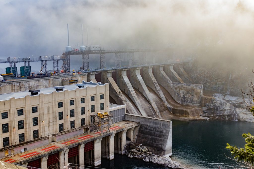 Hydroelectric dam 7162206
